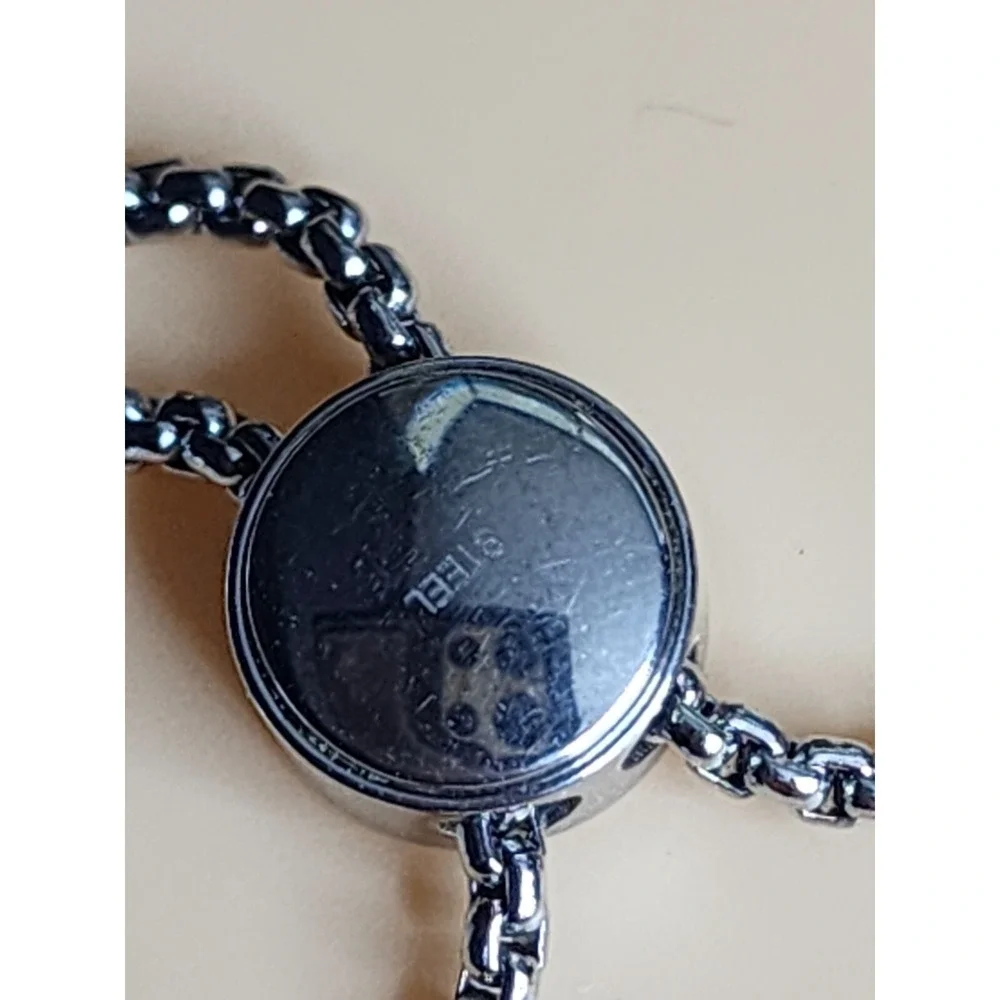 MICHAEL KORS MK Logo 3‎ Piece Charms Silver Chain Slider Bracelet FREE $HIPPING!